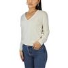 Win's Maglione Donna Scollo a V in Kashmir, Made in Italy