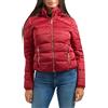 Yes Zee Giubbotto da Donna Trapuntato con Cappuccio Rosso Taglia L Codice J007-M800-0562