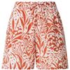 NORTH SAILS Bermuda Donna in Mussola di Cotone con Stampa Corallo