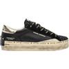Crime London Sneaker Donna Distressed Platform Black Dusk (36)