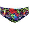 TurboTronic By Z-LINE Turbo Costume da bagno di Waterpolo Bali Tribal Slip di Waterpolo per competizione nuoto e triathlon, modello di vestibilità comoda., blu, L