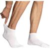 alber's SALUS BAMBOO MINI - 5 Paia Calzini Uomo Bambù, Bianco, 42-45