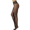 CALZITALY Calze Donna Velate, Collant Senza Cuciture, Collant Cinturino Pizzo, Calze Donna Effetto Nudo | Nero, Naturale, Sun | S, M, L, XL, XXL | 15 DEN | Made In Italy