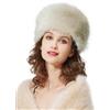 BEAUTELICATE Donna Cappello in Pelliccia Sintetica Cosacco Cappello Invernale Ecopelliccia Berretto Stile Russo Cadlo