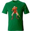 Generico T-Shirt Dirk The Daring Dragon Lair Retrogaming Videogame Vintage (IT, Testo, M, Regular, Regular, Verde)