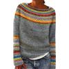 Generico Maglia Cashmere Donna Maglione Natalizio Donna Scollo a V Caldo Mohair Sweater Lana Particolari Tops Termico Norvegesi Oversize Curvy Morbido Maglie Pullover Maglioncini Abbigliamento 2#champagne M