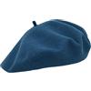Melegari Berretto Basco Donna | 100% Lana | Roma Beret | Made in Italy