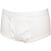 RAGNO Slip Uomo Costina Alto Puro Cotone con Apertura Davanti Elastico a Vista Articolo 00500R, 010 Bianco, 7-SETTIMA