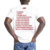 Gibi T-Shirt Bianca Uomo Donna con Scritta "Predestinato Un Tempo" - Maglietta Motorsport per Formula 1 e Passione Racing (IT, Testo, M)