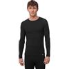 DANISH ENDURANCE Maglia Termica Uomo in Lana Merino, Manica Lunga, per Sci, Trekking, Escursionismo con o Senza Chiusura Zip
