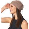 SAKUCHI Chemo - Berretto Morbido e setoso, in bambù, per Donne Contro la Perdita dei Capelli, Turbante chemio, Copricapo da Donna, Ss200champaign, Taglia Unica