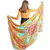 Mandala Life ART Pareo Mare Donna Frangia Telo Sarong Xxl Bohemian Copricostume Da Spiaggia Frande Lungo Bikibi Cover Up Sclarpa Gonna Decorazione Murale Arazzo Da Parete 180X120Cm Rayon Fatto In India