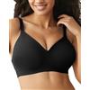 Channo Reggiseno Senza Ferretto Donna: Scollo a V Push-Up Invisibile Confortevole (Nero XXL)