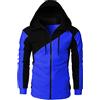 CXKOLD Maglione Righe Bianco e Nero Maglione Lungo Nero Maglioni Crop Maglia Uomo Cashmere Maglione con Zip Felpa Uomo con Zip Senza Cappuccio Cotone Maglione Vestito Pullover Felpa Blu Uomo