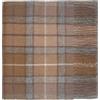 Oxfords Cashmere 100% lana d'agnello Sciarpa, Tartan Natural Buchanan
