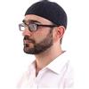ihvan online Cappelli turchi musulmani invernali in lana Kufi per uomo, Taqiya, Takke, Peci, cappelli islamici, Blu navy, Taglia unica