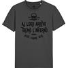 WARTSHIRT Maglietta Arditi al Loro Arrivo Tremò L'Inferno Reparti D'Assalto Arditi Skull T-Shirt