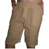 Fantasy Pantalone Corto Bermuda Puro Lino Leggero Fresco Estivo Moda Slim Tasche Uomo Ragazzo