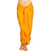 PANASIAM Sarong uni yellow orange, 190x116cm