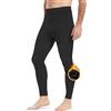 NOOYME Calzamaglia Termica Uomo Pantaloni Termici Uomo Traspirante Asciugatura Rapida Leggins Uomo Pantaloni Compressione Uomo per Sci Ciclismo Corsa Allenamento