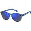 POLAROID KIDS, OCCHIALI DA SOLE, PLD 8075/S, BLUE, 44, (YOUNG KIDS (4-6))