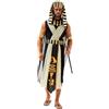 Generisch Costume egiziano da uomo Faraone Anubi, costume di Carnevale, costume da festa a tema, travestimento Cleopatra, antico guerriero romano, uniforme per feste e cosplay