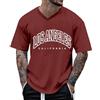EODJXIO T-Shirt Uomo XS Magliette Intime Cotone Girocollo da Lavoro Manica Corta Canotte Palestra Camicie con Polsini per Gemelli Scollo A V