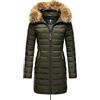 Marikoo Rose Cappotto invernale da donna Olivastro S