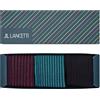 LANCETTI Box Regalo da 3 Paia di Calze Gessate a Costa Uomo Lunghe in Puro Cotone Filo di Scozia con Coste, Colori Assortiti, 39-42