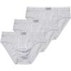 Liabel Slip Uomo in 100% Cotone Filo di Scozia Makò Art. 911, Pacco da 3, Bianco XL