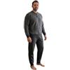 Generico Pigiama Uomo Invernale Lungo Punto Milano (Peso 210 gr metro lineare) Pigiami 100% Made in Italy, Molto più Caldo Rispetto al Caldo Cotone Classico, Disponibili dalla M alla 3XL (3XL, Zagabria Grigio)