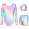 JiAmy body ginnastica artistica ragazza 6-7 anni