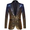 PYJTRL - Giacca da Uomo alla Moda con Paillettes Che cambiano Colore