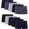 MioRalini 10 Boxer Elastici, Articolo: 10 x Sport 02, Dimensioni: L-6