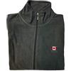 Be Board Felpa Micropile Taglie Forti Full Zip Articolo 9826CONF (6XL, Grigio)