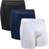 DANISH ENDURANCE Boxer Uomo Cotone Biologico 100%, Mutande Uomo Morbide e Traspiranti, Senza Etichetta, 3 o 6 Paia