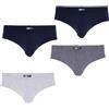 Cotonella 6 Pezzi Slip Uomo Altra 2396 in Cotone Bielastico con Elastico Interno.. Assortito C100 3XL
