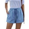 HVEPUO Pantaloncini Donna Jeans Estivi Larghi Cotone Shorts Casual Pantaloni Corti