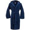 Bassetti Nuovo Accappatoio 100% Spugna di Puro Cotone Tinta Unita Lungo con Cappuccio e Tasche Altamente Assorbente Uomo Donna Unisex S-5XL