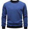 Generico Felpa Uomo Senza Cappuccio Offerta Felpa con Cappuccio Sportiva A Maniche Lunghe in Pile Casual da Uomo, Tinta Unita Completo Taglie Forti
