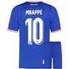 Kingdo Maglia Mbappe Bambino e Adulti - Francia Maglia da Calcio Home - Ragazzi - Divisa da Calcio - Regali per Il Calcio - Abbigliamento Sportivo - Taglia 128
