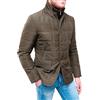 Evoga Giaccone piumino uomo Sartoriale giacca Soprabito Elegante casual Invernale
