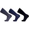 calze college 12 paia di calze corte in caldo cotone elasticizzate, confortevoli e rinforzate su punta e tallone made in italy anallergiche e antiodore (39-42, Blu/Nero/Grigio)
