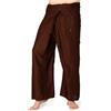 PANASIAM Fisherman Pants Viscose, Brown, XL