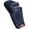 Suncadmious Jeans Imbottiti Caldi Invernali da Uomo Jeans Larghi vestibilità Jeans Foderati in Pile Pantaloni da Lavoro Gamba Dritta Jeans a Vita Alta Jeans Caldi Magri Jeans Elasticizzati (Blu,38)