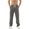 HOEREV Pantaloni Casual da Uomo in Lino