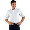 Ergos Workwear I.sacco Camicia Mezza Manica da Pilota Uomo in Poliestere Cotone (Bianco)