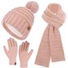 Bequemer Laden Cappello Berretto PON PON Sciarpa Guanti Donna Invernali