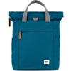 Roka London Finchley A Piccola Borsa Sostenibile in Tela, Zaffiro, S