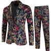 Generic Abito da Uomo Elegante Due Pezzi Completo per Occasioni Formali e Casual con Design Moderno e Confortevole per Tutte Le Stagioni